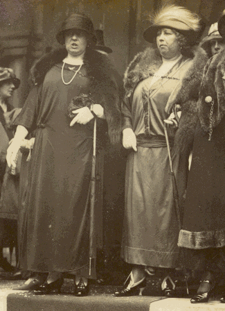Miss Maud Plowman & Miss Plowman 1st May 1924